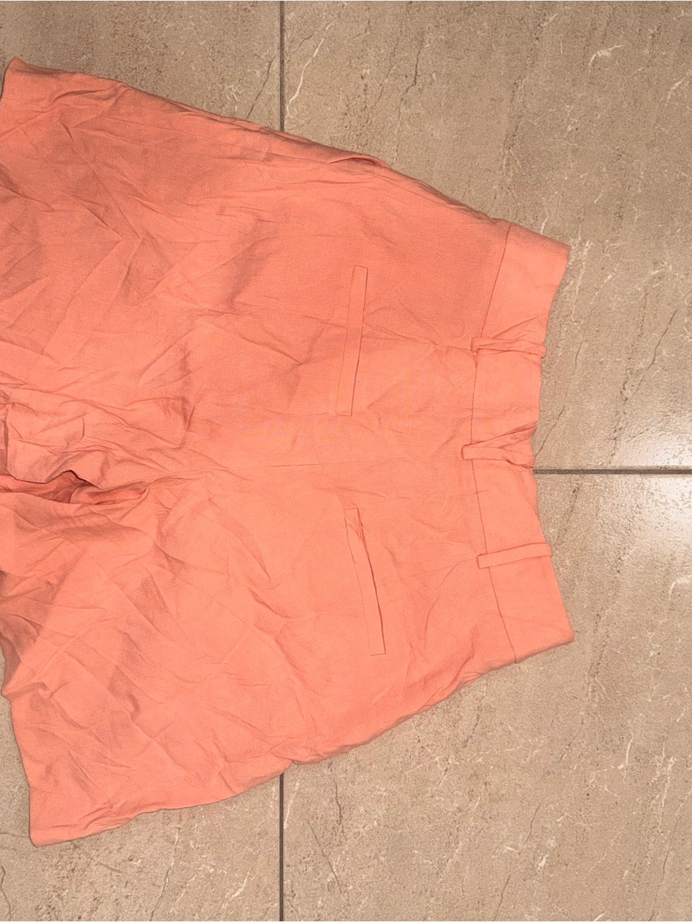 Veronica Beard Coral High-Rise Tailored Shorts - Picture 2 of 7